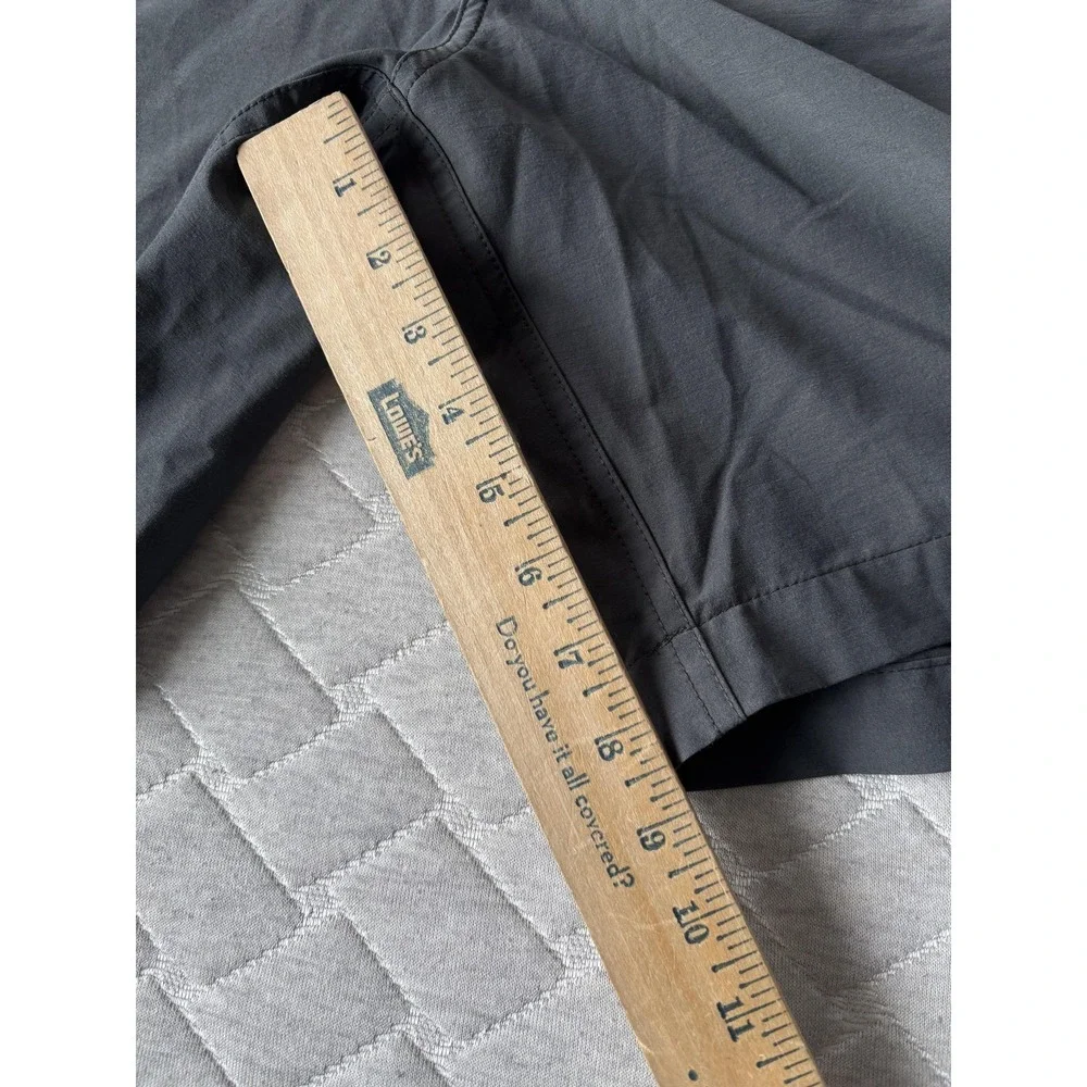 Faherty All Day 9 Inch Shorts Mens 31 Gray Stretch Chino Golf Casual Summer